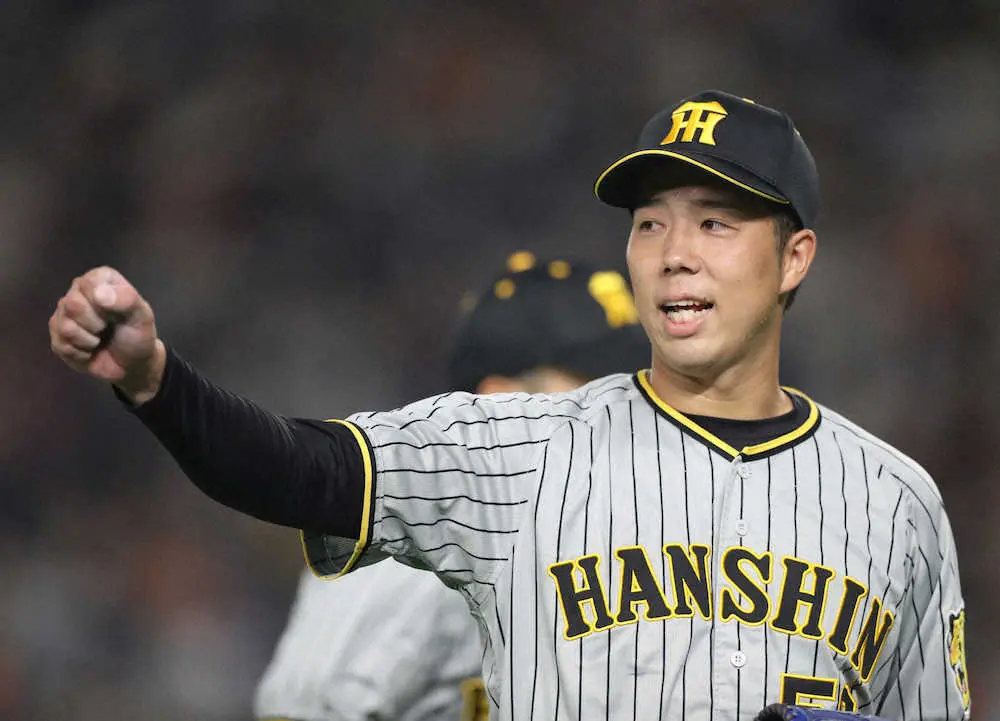 【画像・写真】阪神・青柳　03年井川慶以来の球団先発9連勝を達成　右投手では68年村山実以来