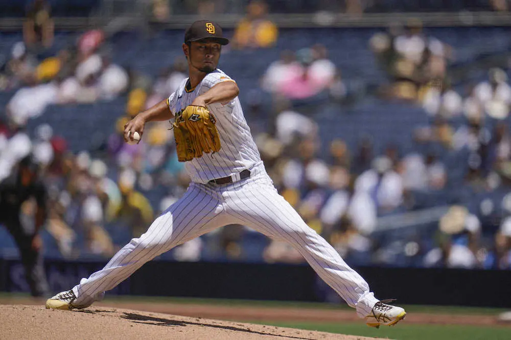 【画像・写真】パドレス・ダルビッシュ　5年ぶり2桁10勝　5連続QSの安定感でチームの3連勝に貢献