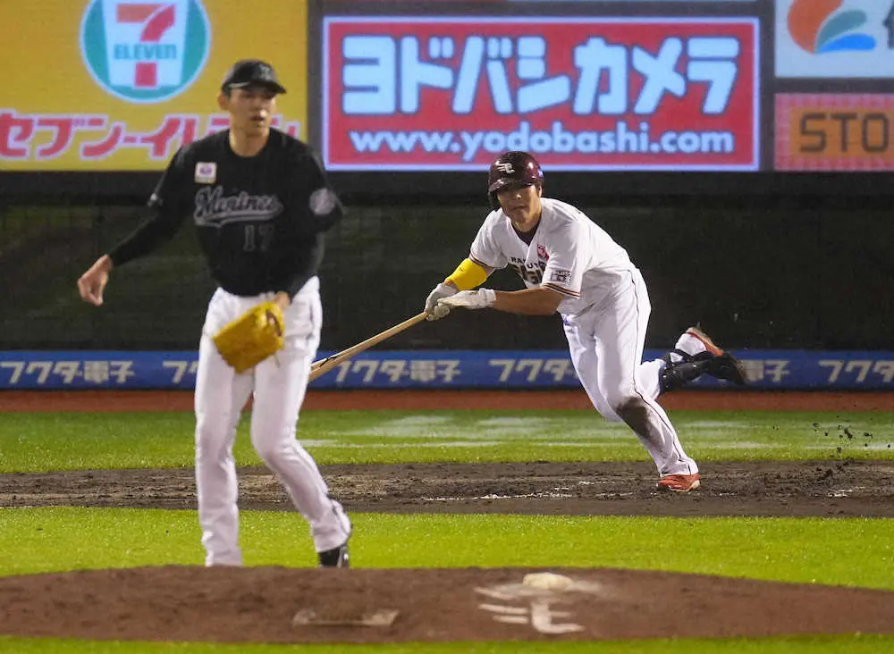 【画像・写真】楽天、会心の朗希討ち！3打点の島内は“らしさ全開”のコメント「ぶっちゃけ…」