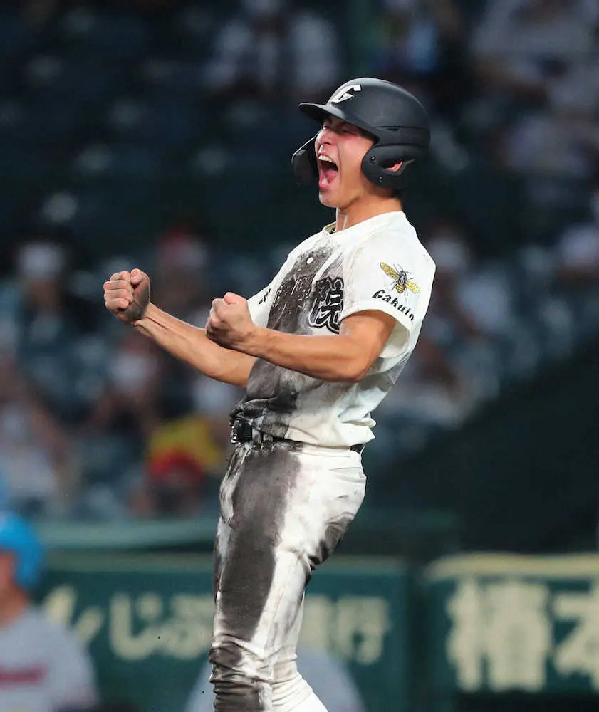 【画像・写真】【甲子園】一関学院が昨夏4強の京都国際にサヨナラ勝ち　高橋監督「集中力切らさず戦った」