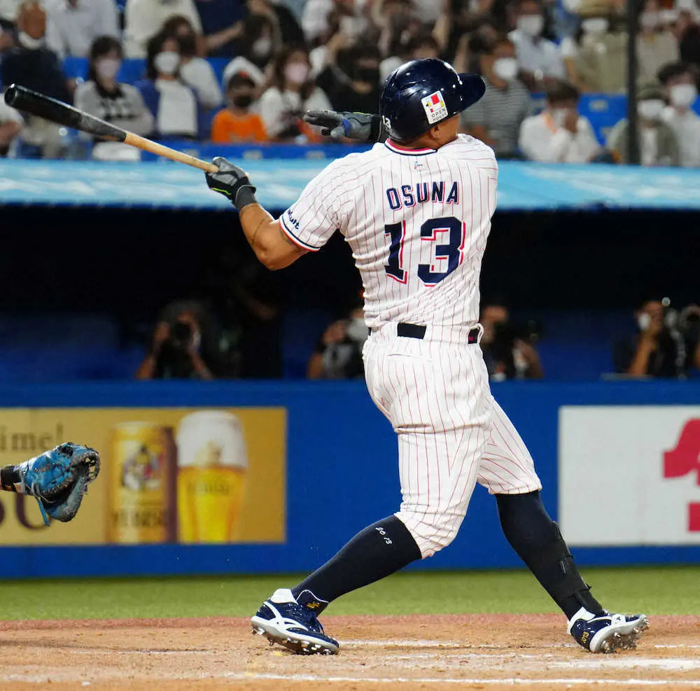 ヤクルト オスナ満弾も粘り届かず 高津監督 反省するところが多かった スポニチ Sponichi Annex 野球