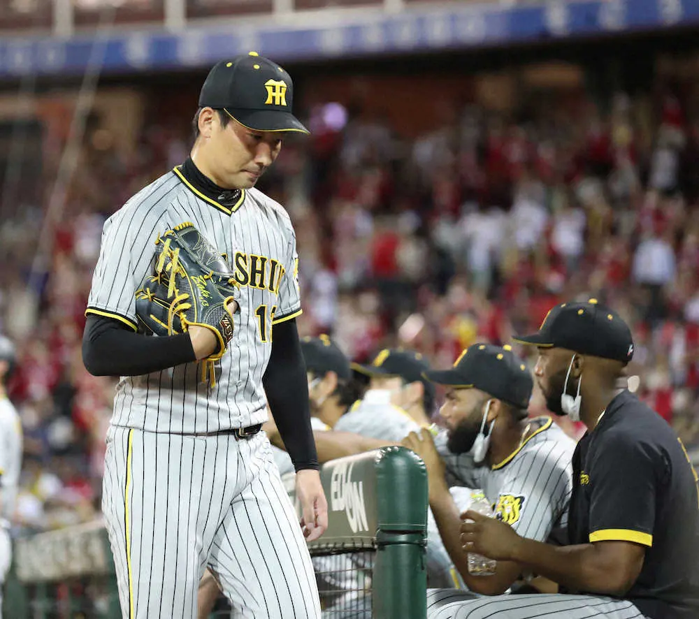 【画像・写真】阪神　大逆転負けで痛恨の敗戦　広島戦のカード負け越しも決定