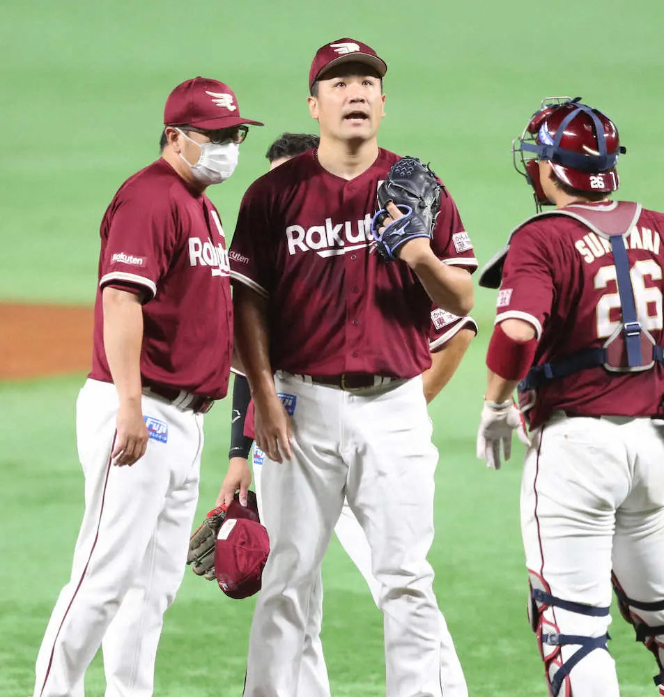 【画像・写真】楽天　今季ペイペイD6戦全敗、4位に転落…マー君　四球で崩れ4失点で8敗目