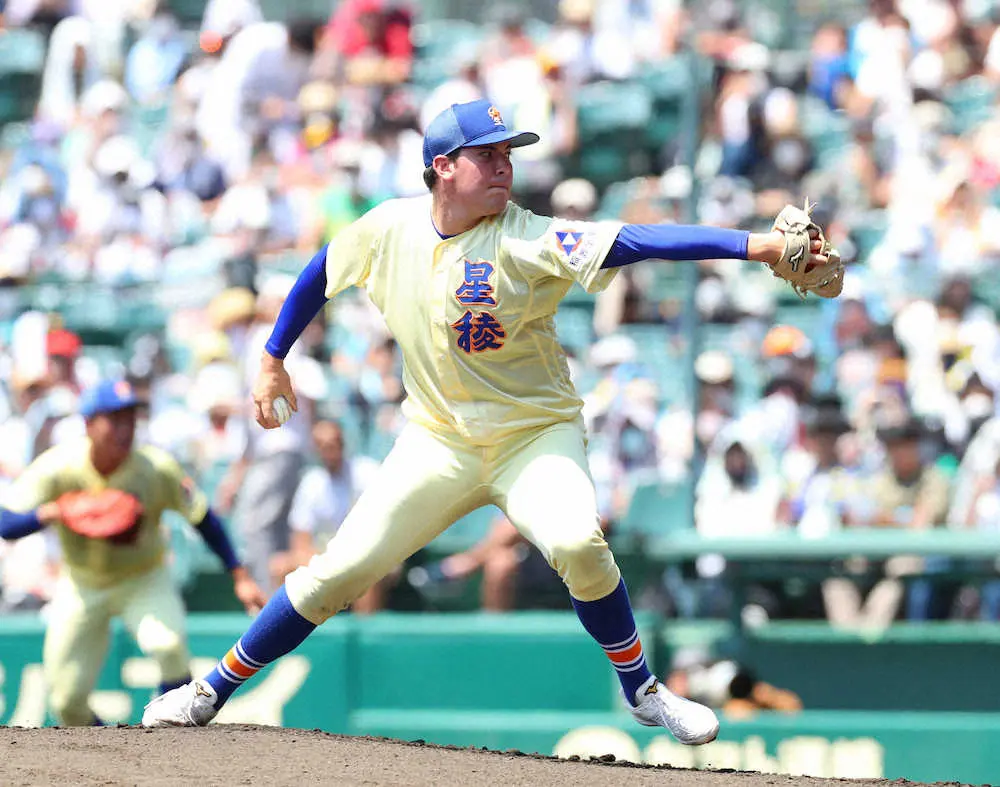 【画像・写真】【甲子園】星稜　プロ注目のエース・マーガード2回途中9失点KO　愛工大名電の強打につかまる