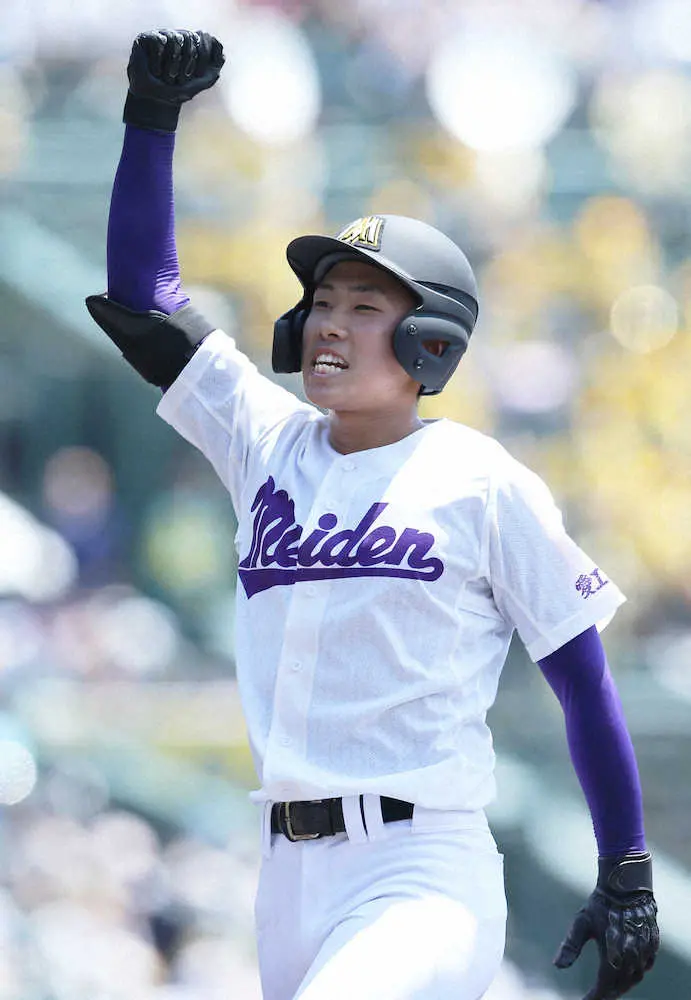 【画像・写真】【甲子園】愛工大名電・エース有馬にアクシデント　左足つり一時ベンチへ　復帰に場内拍手