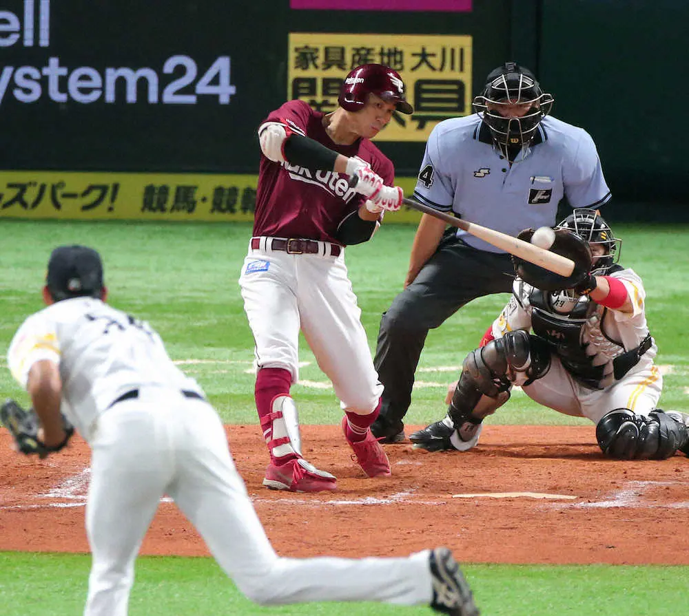 【画像・写真】楽天　ソフトBに快勝!島内の逆転適時二塁打で和田を“攻略”　育成出身の宮森がプロ初勝利