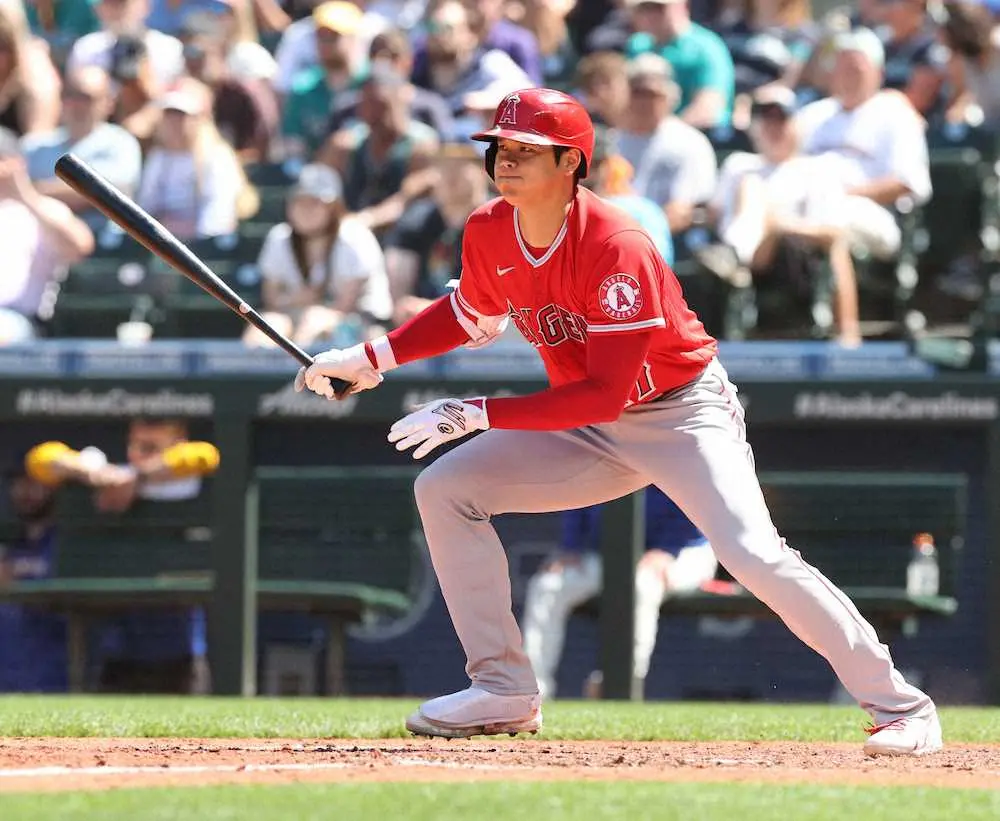 【画像・写真】エンゼルス大谷　左足踏まれるアクシデントもフル出場で今季100安打　指揮官「彼は大丈夫」