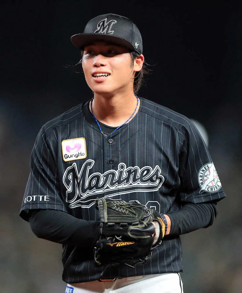 【画像・写真】ロッテ・森　プロ5年目で初先発4回7失点KOも井口監督「来週も行かせるつもり」
