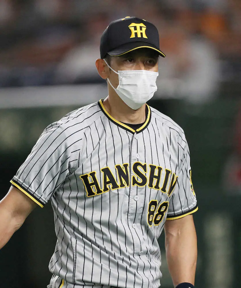 【画像・写真】阪神・矢野監督　続くロードを見据え、7日に「全員で勝ちきってくれた1勝はでかい」