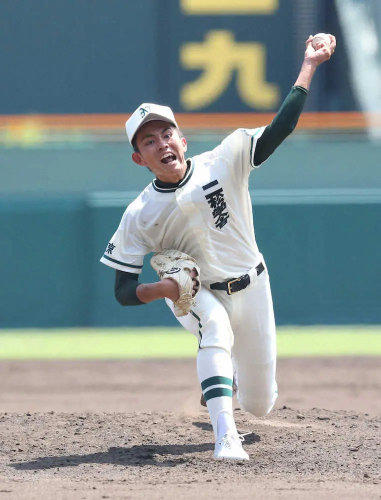 【画像・写真】【甲子園】二松学舎大付が劇的サヨナラ　夏初戦は5戦無敗　9回同点とされるも、その裏に親富祖が決めた