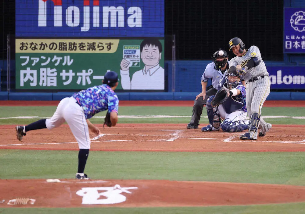 【画像・写真】代役組が躍動！？阪神・陽川、12試合ぶり先発で先制の適時打　木浪も適時打