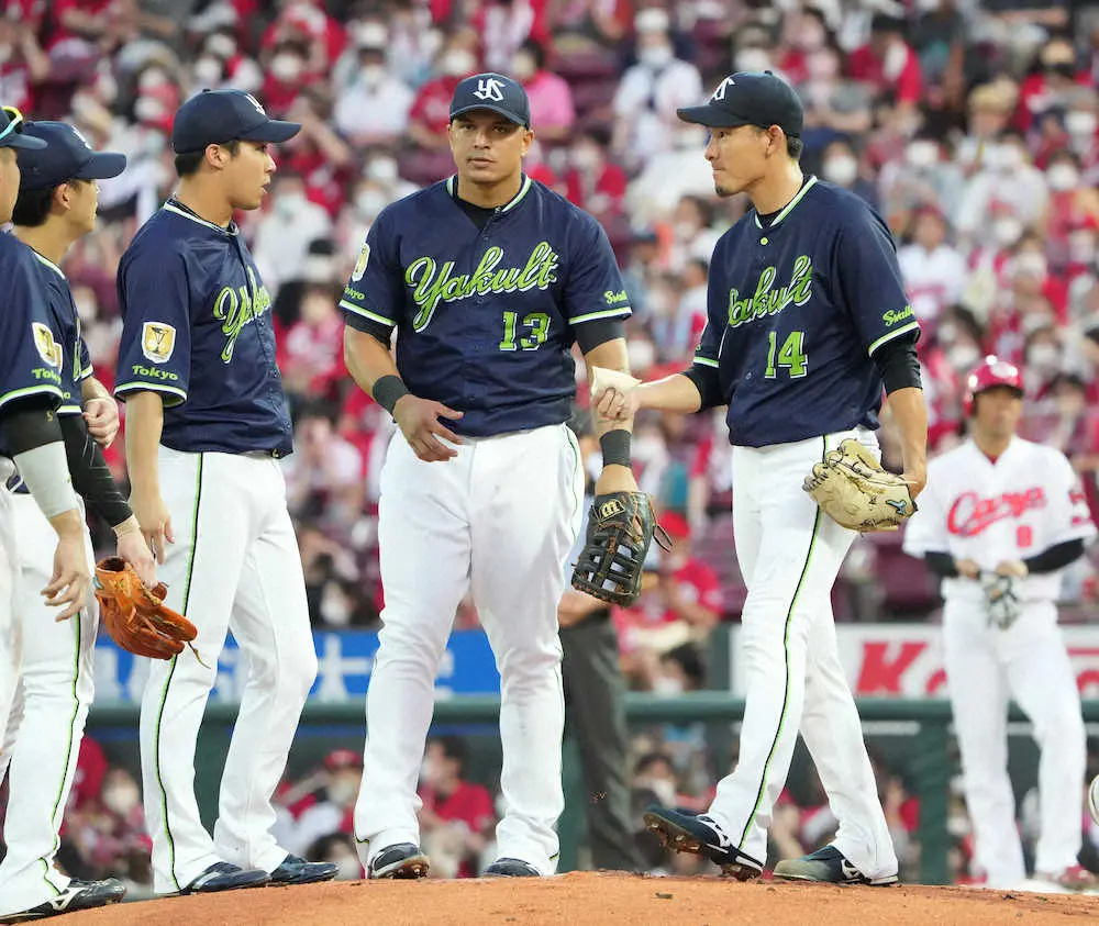 【画像・写真】ヤクルト村上3安打も広島・森下に完封許した　4連敗で貯金20切るも2位阪神も敗れ8・5差のまま