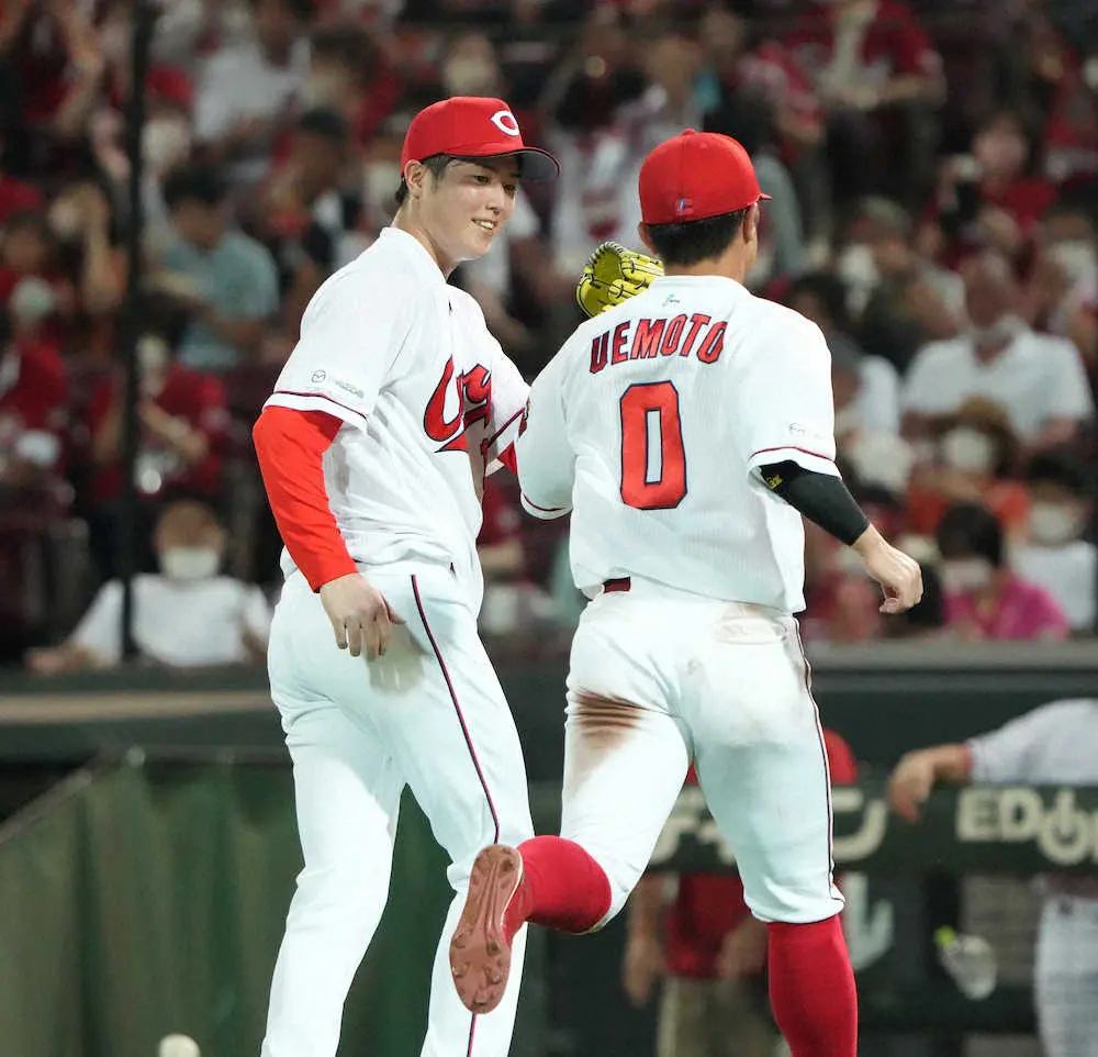 【画像・写真】広島・森下　痛快490日ぶり完封！マツダでヤクルトに今季初勝利　マクブルーム抹消の危機救った