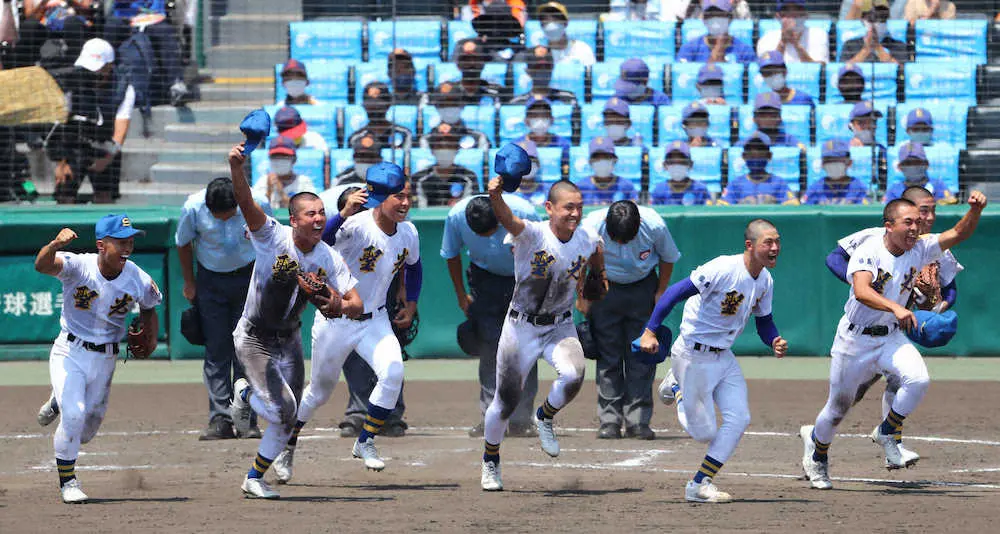 【画像・写真】聖光学院も続いた東北勢4戦連勝！5年ぶり初戦突破　今年こそ悲願「大旗白河越え」あるぞ