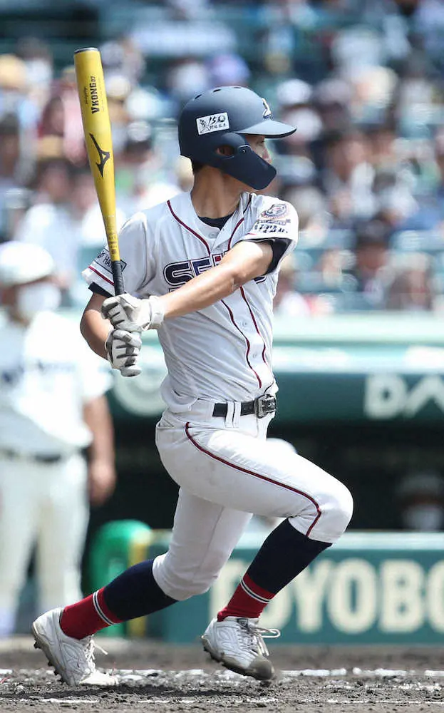【画像・写真】【甲子園】聖望学園　投打かみ合い19年ぶり初戦突破！好機に得点＆エース岡部は2失点完投