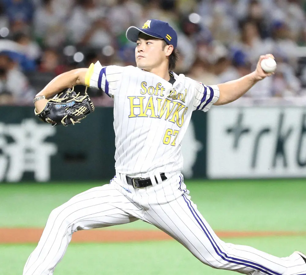 【画像・写真】ソフトバンク笠谷コロナ陽性　栗原が濃厚接触者の疑いで自主隔離