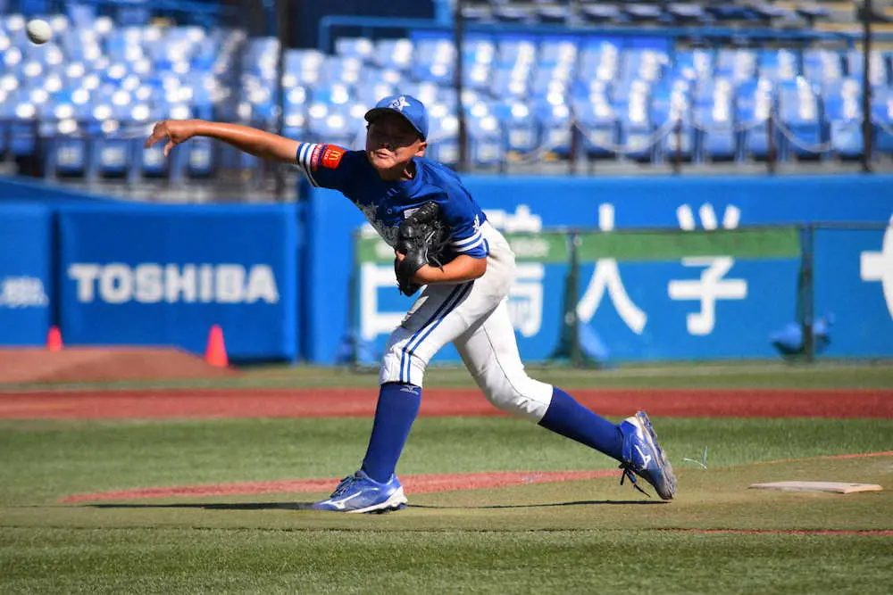 【画像・写真】長曽根ストロングス　連覇へ快勝発進！主将でエースの山口　4回1失点のち球宴再登板「楽しかった」