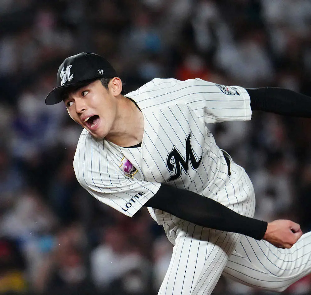 【画像・写真】牛島和彦氏　ロッテ・朗希は球種の選択誤った　追い風マリンでカーブやスライダーは曲がらない