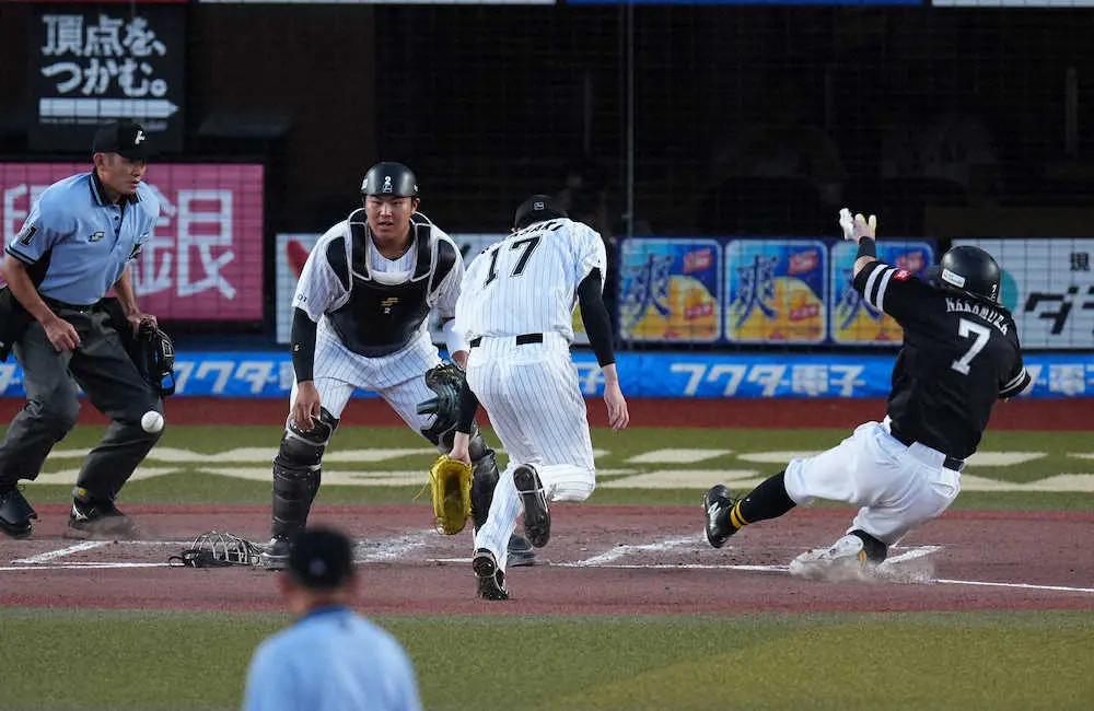 【画像・写真】ロッテ・朗希　連続スクイズ決められ…6回3失点で3敗目　チームは3連敗で自力V消滅