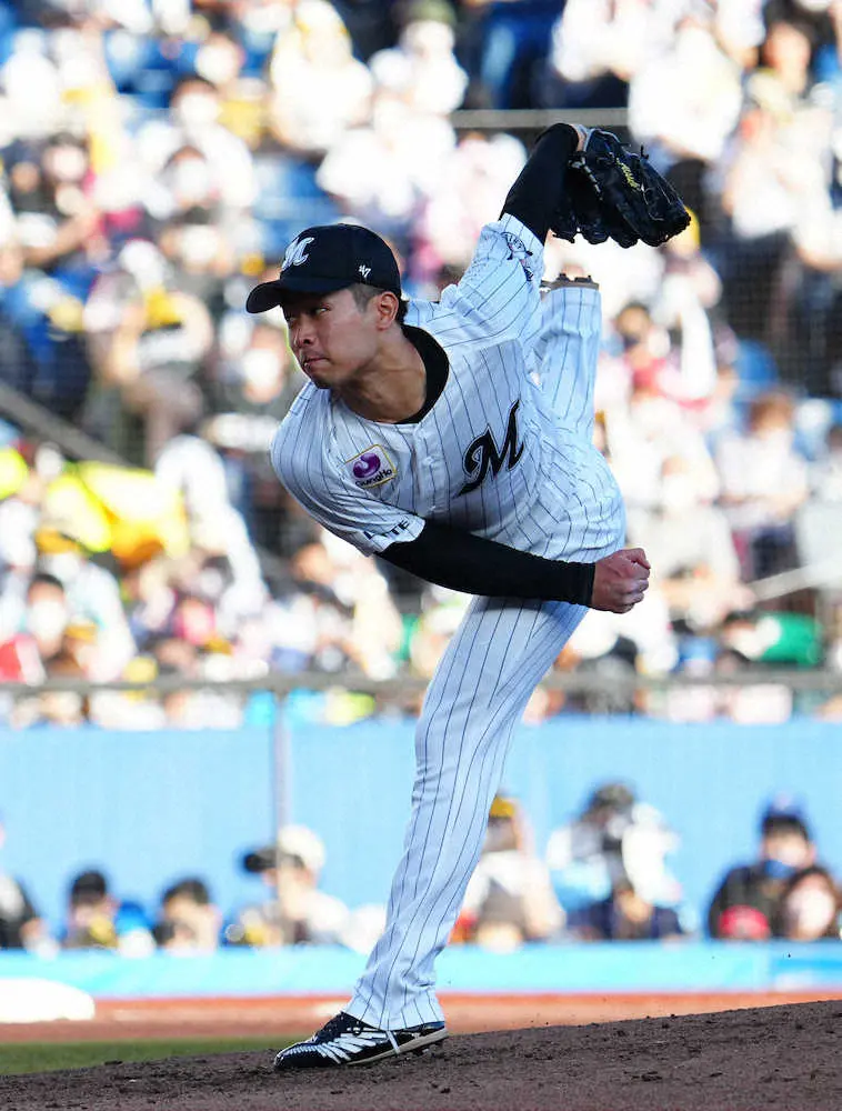 【画像・写真】ロッテ・種市　1軍復帰後初登板初勝利ならず…740日ぶり先発は3回3失点で降板