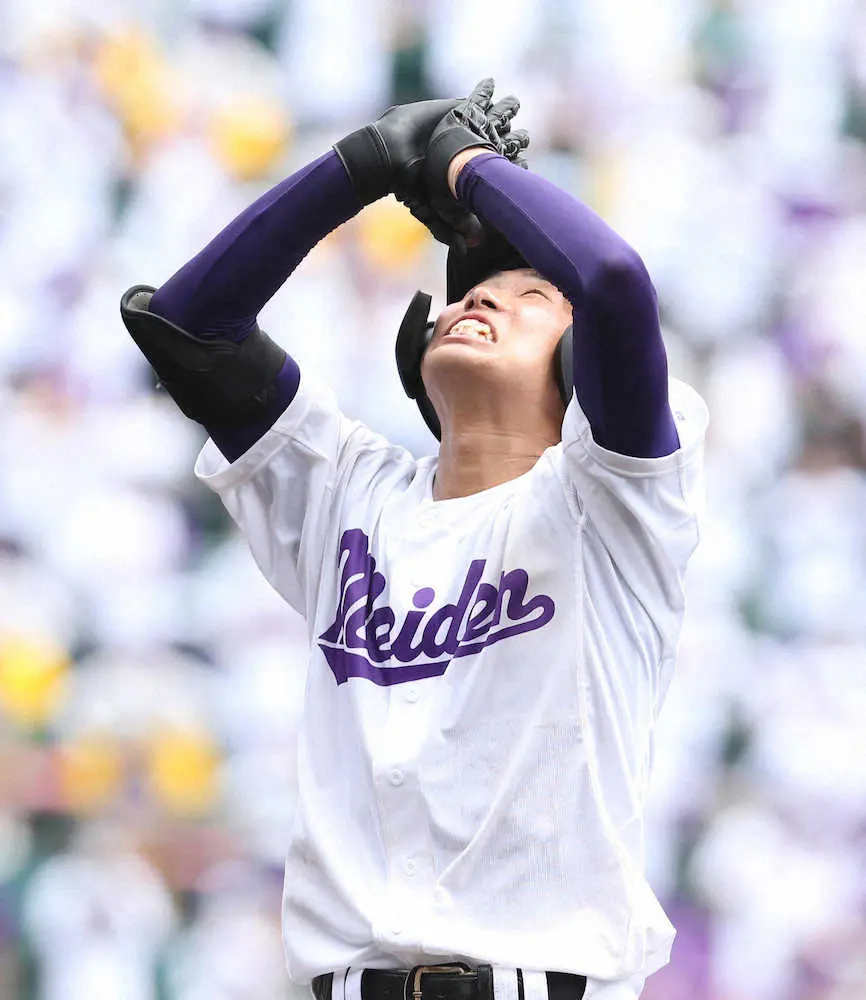 【画像・写真】【甲子園】愛工大名電がサヨナラで41年ぶり夏2勝　倉野監督「岩瀬が流れを変える投球」