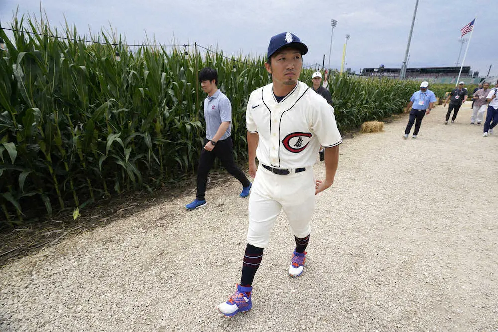 【画像・写真】カブス鈴木誠也　日本人選手初出場「フィールド・オブ・ドリームス・ゲーム」