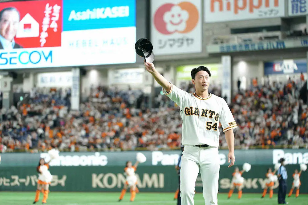 【画像・写真】巨人・直江　手術＆育成契約乗り越え、待望プロ1勝「本当に感謝の気持ちでいっぱいです」