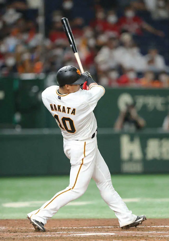 【画像・写真】巨人・中田翔は2安打1打点の活躍　3割目前　第91代4番に座ってから3戦連続計4打点＆打率5割