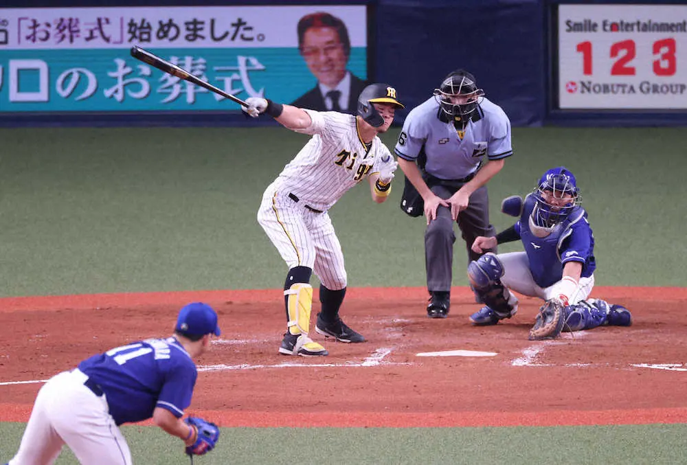 【画像・写真】阪神　貧打深刻…　4回無死二、三塁の好機生かせず21イニング無得点