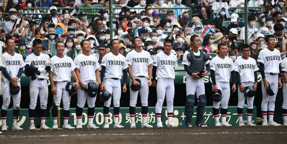 【画像・写真】【甲子園】夏初出場の社は猛追及ばず16強ならず　山本監督「よくやったとねぎらってあげたい」