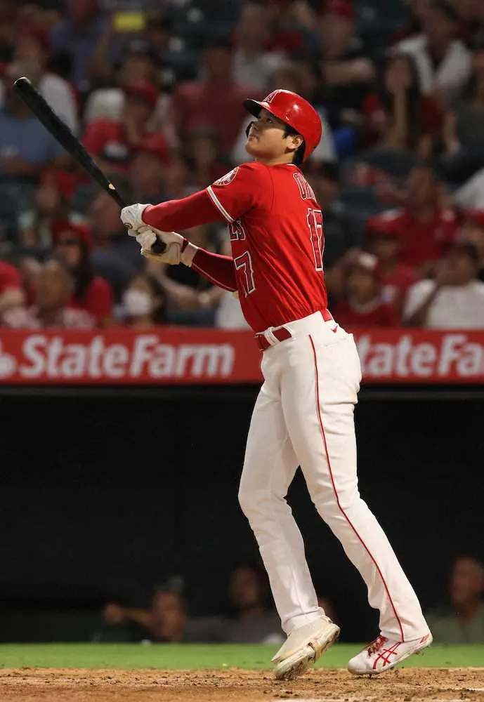 大谷翔平 一打サヨナラの場面で申告敬遠 両リーグ最多12個目 8回には追撃26号ソロ スポニチ Sponichi Annex 野球