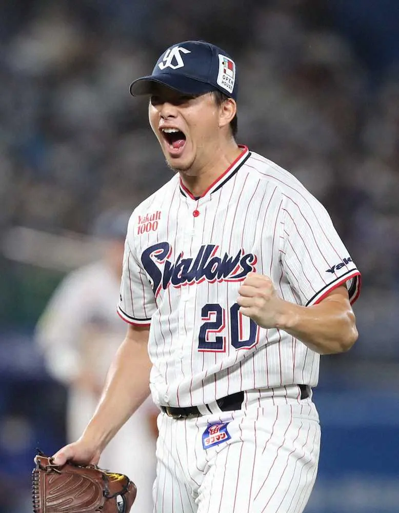 【画像・写真】ヤクルトが連敗を7で止める　山田3年ぶり先頭打者弾に塩見13号決勝2ラン　両リーグ60勝一番乗り