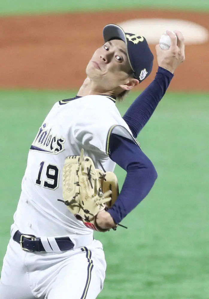 【画像・写真】オリックス・山岡が16日復帰登板「チームが勝てるよう投げたい」　7月28日にコロナ陽性で離脱