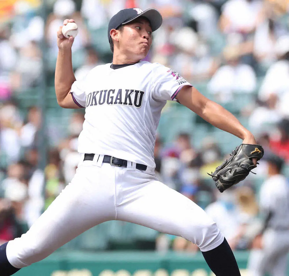 【画像・写真】【甲子園】国学院栃木は4投手で小刻み継投も打線が不発　夏初の8強ならず