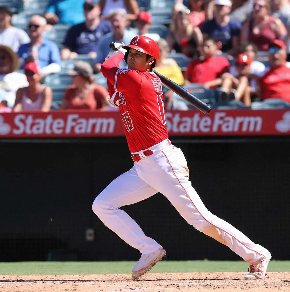 【画像・写真】エンゼルス・大谷　2戦連続打点！W規定到達へ16日先発
