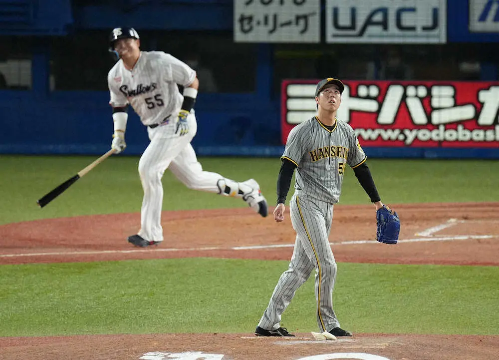 【画像・写真】阪神　ヤクルト戦2戦2完封の青柳でも悪い流れ止められず…今季最短4回4失点で降板