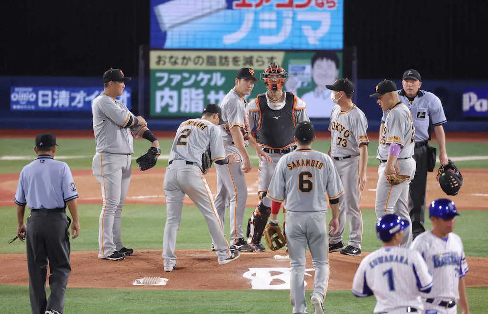 【画像・写真】巨人　菅野＆坂本W復帰も惜敗、34日ぶり勝率5割復帰ならず　岡本和の特大23号も空砲