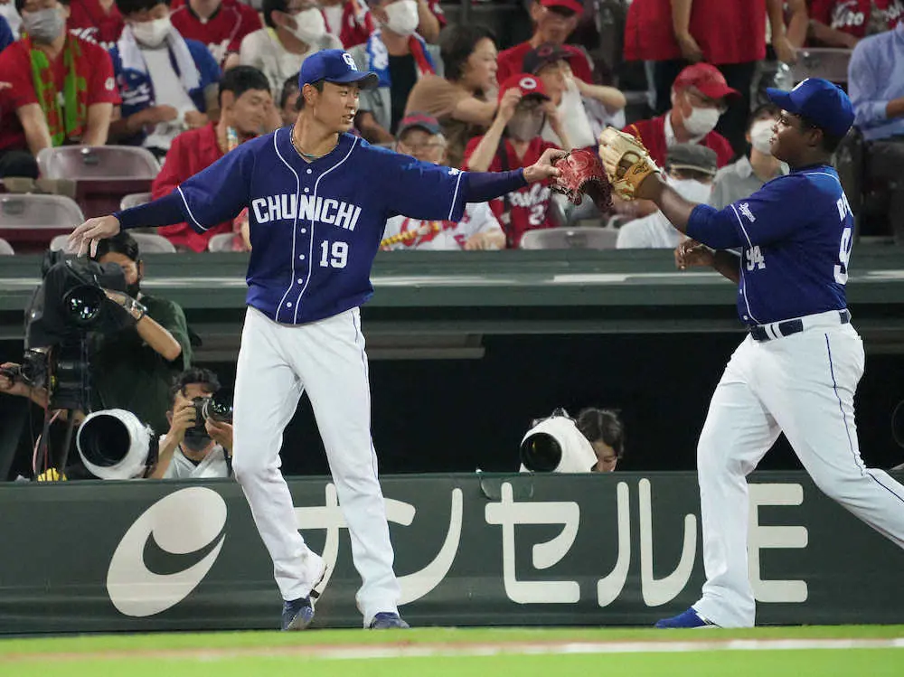 【画像・写真】中日・高橋宏　20歳初陣もすごっ！　得意の広島相手に7回無失点、連続無失点記録24回2/3まで伸ばす