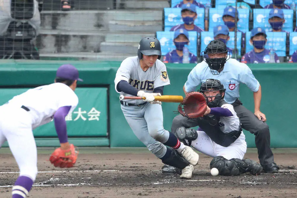 【画像・写真】【甲子園】仙台育英が4強一番乗り　7年ぶり準決勝進出　機動力でリズム　斎藤蓉―古川が盤石リレー