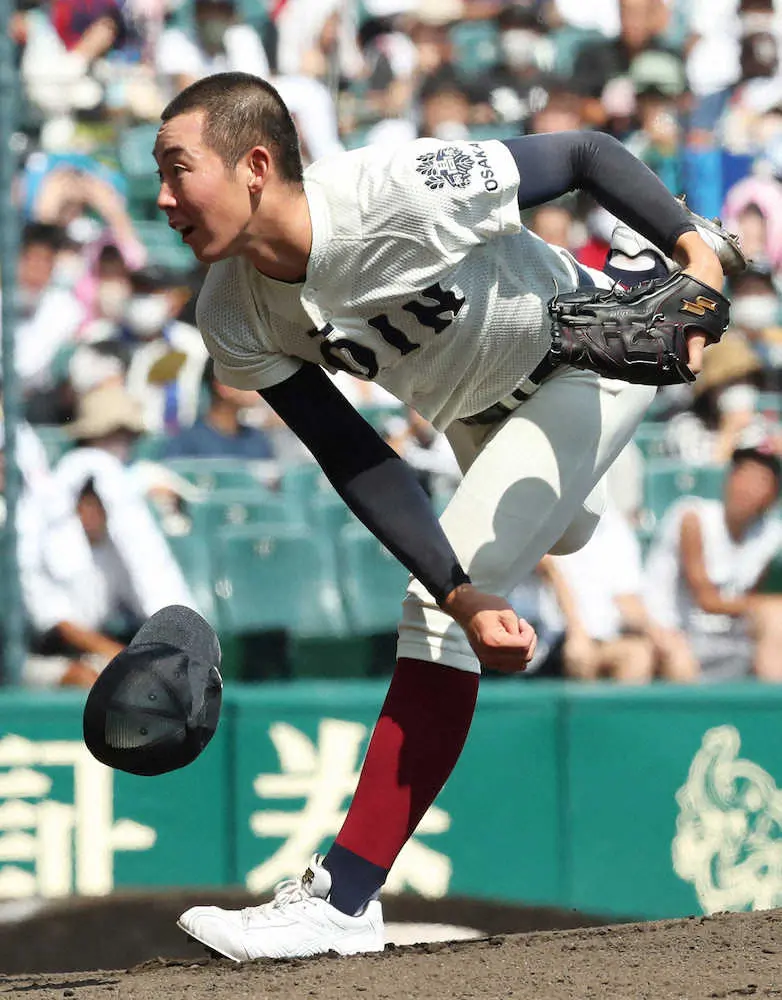 【画像・写真】【甲子園】大阪桐蔭が27イニングぶりの失点　3回に下関国際に適時打許し、5回には追い付かれる