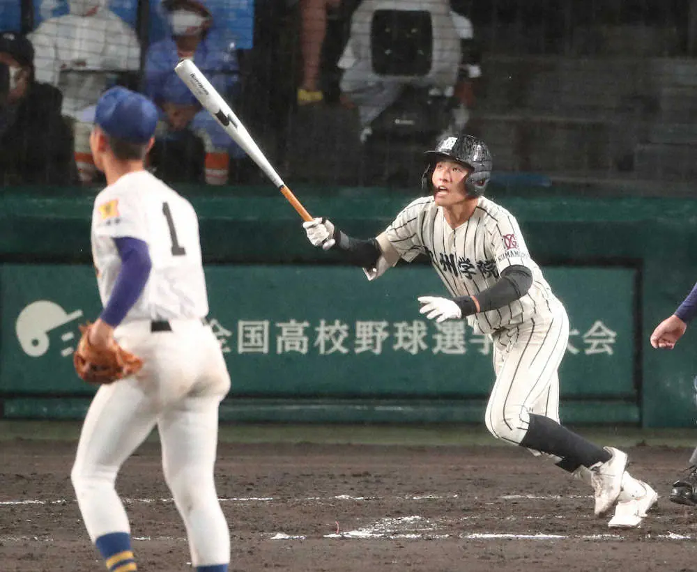 【画像・写真】【甲子園】九州学院　春夏通じて初の4強ならず　先制も逆転許し追い上げ及ばず　4番・村上慶は無安打
