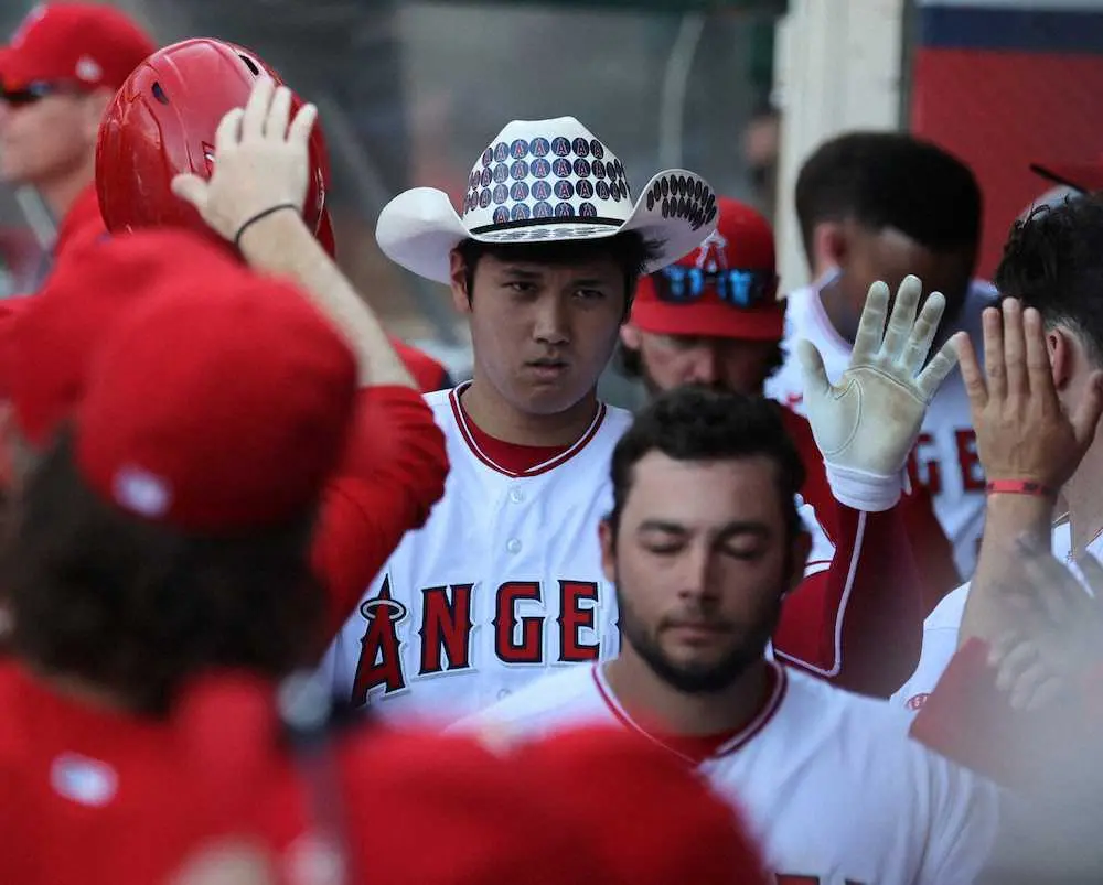 【画像・写真】エンゼルス・大谷　4戦ぶり27号2ラン！　打撃絶好調の1試合4安打！2戦で7安打