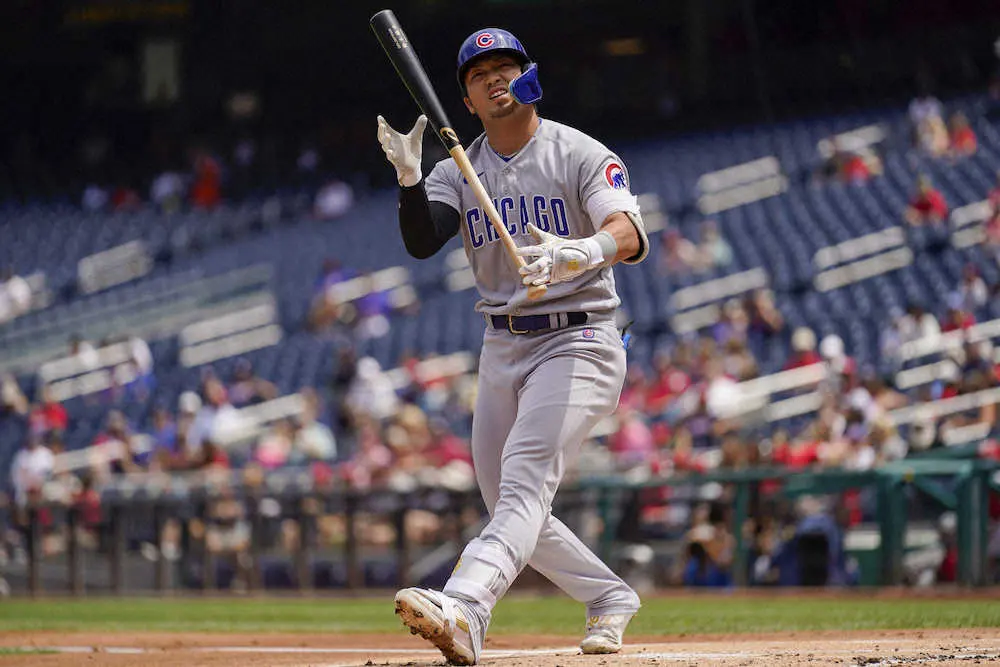 【画像・写真】カブス・誠也　3試合ぶり無安打…8月は.164と低調