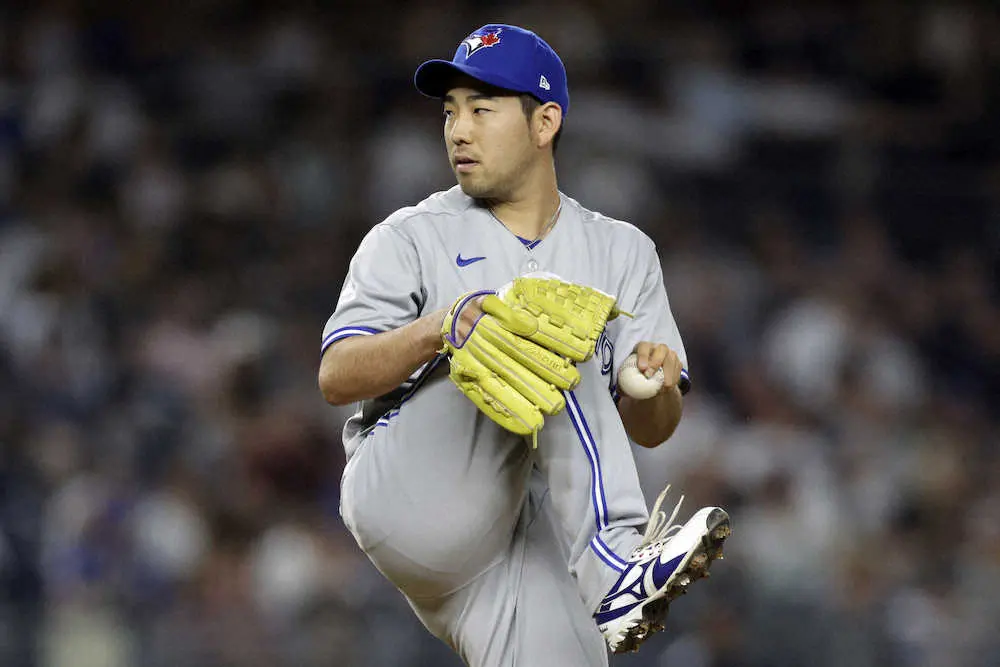 【画像・写真】ブルージェイズ雄星　メジャー初の救援登板　ヤンキース戦で1回無失点