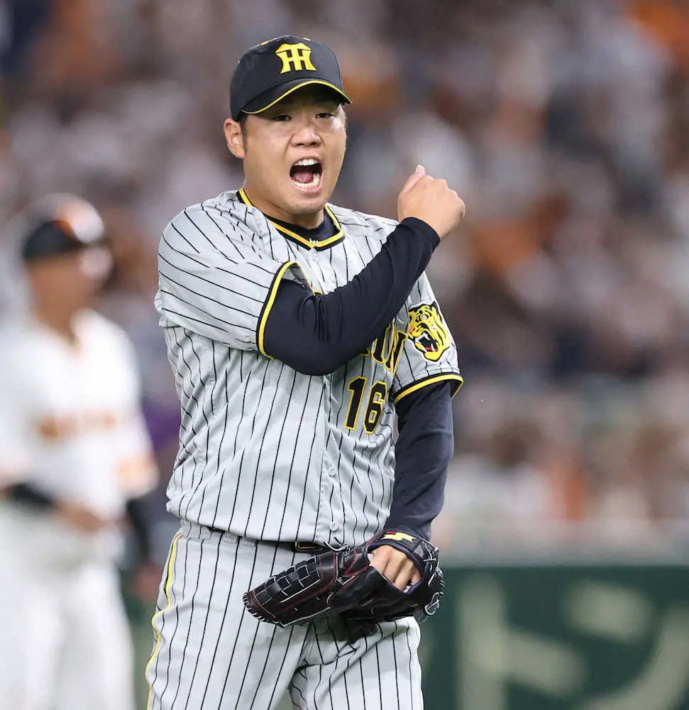 【画像・写真】阪神　西勇が今季2度目の完封！佐藤輝が先制打含む3打点！投打かみ合い巨人に快勝