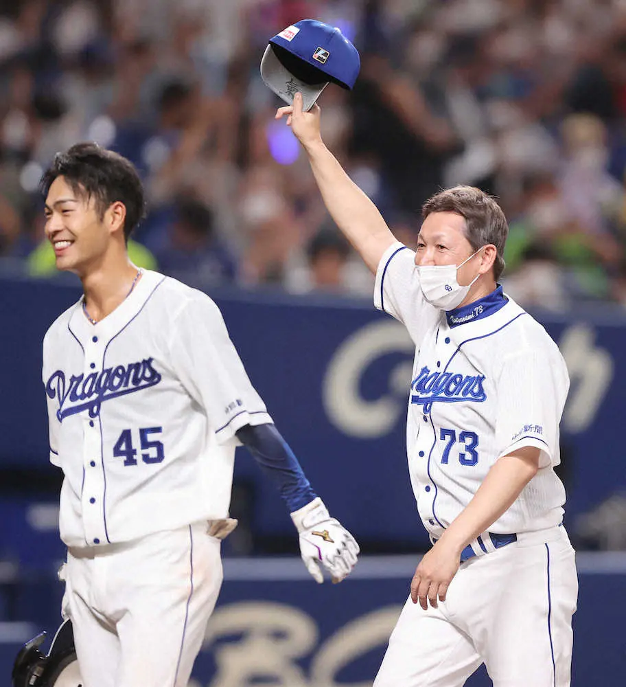 【画像・写真】【中日・立浪監督語録】バースデーサヨナラ勝ちに「“土田が打った”ということで、なおさら良い日に」