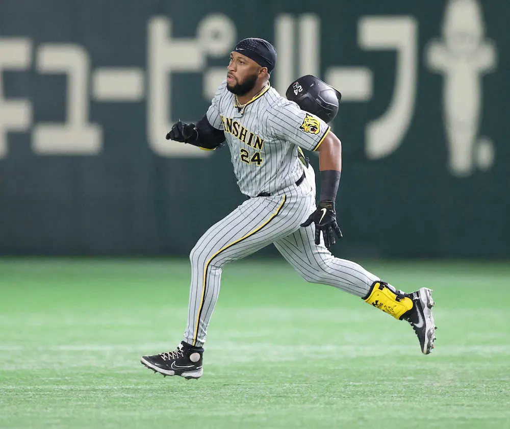 【画像・写真】阪神・ロハス　8月打率.382大当たり！頼もし先制演出&マルチ「勝利のためだけにプレーする」