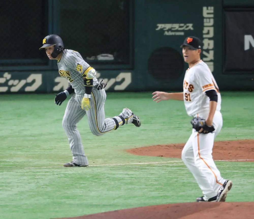 【画像・写真】阪神・梅野が2回に先制打　3試合ぶり先発マスクで今季初勝利を目指す藤浪を援護