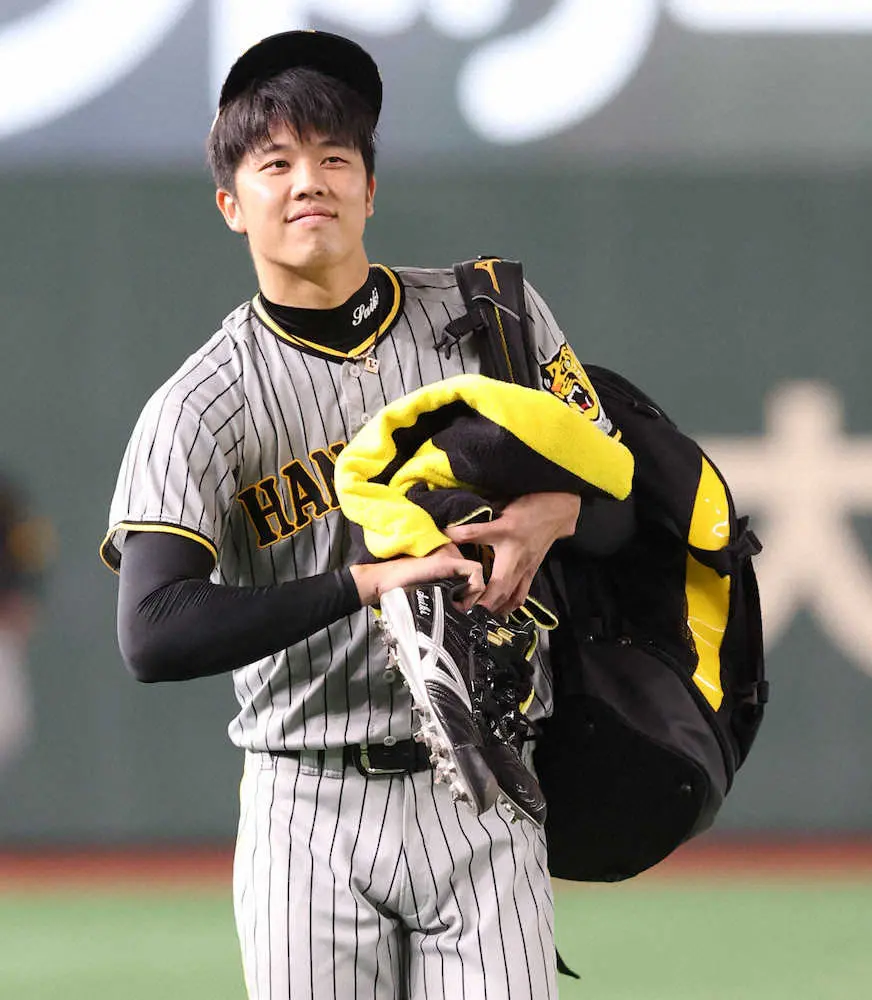 【画像・写真】阪神・才木、21日に4年ぶり巨人戦登板　同日手術の島本と勝利リレーへ「勝っている状態でつなげれば」