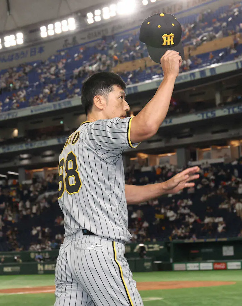 【画像・写真】阪神・矢野監督　藤浪勝利に「これからのプロ野球人生を考えてもね、この1勝が何かにつながれば」